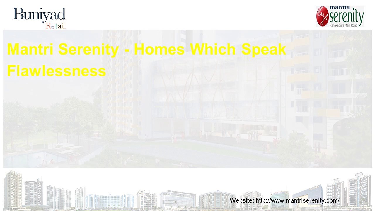 Mantri Serenity Bangalore