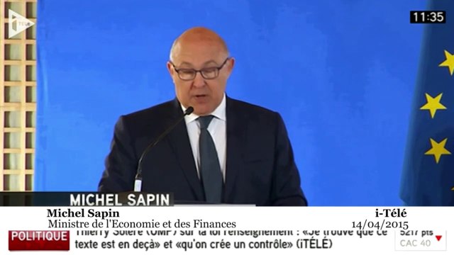Michel Sapin : «L’allègement des impôts continue en 2015»