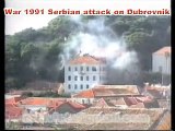 Dubrovnik  in war 1991, Serbian attack on Dubrovnik