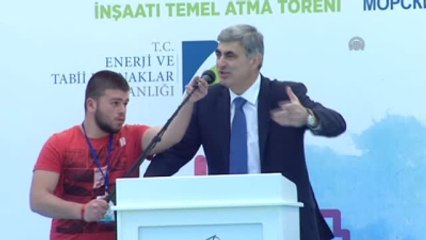 Taner Yıldız - Akkuyu Nükleer Deniz Yapıları İnşaatı Temel Atma Töreni