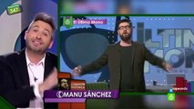 Manu Sánchez se 'enfada' por el análisis en 'Zapeando' de 'El Último Mono'