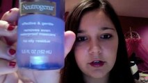 Neutrogena Oil-free Eye makeup remover review, and Night of Olay firming cream lotion review