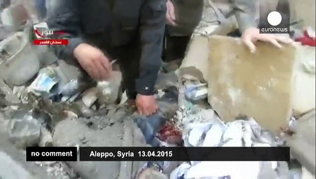 Syria: blasts over the city of Aleppo