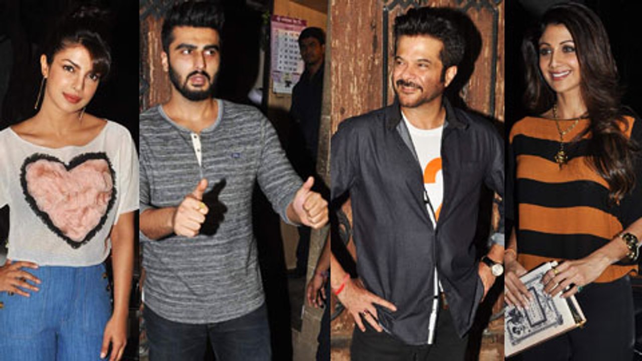 Priyanka Chopra, Arjun Kapoor, Shilpa Shetty | Celebs Attend Anil Kapoor's Bash | Dil Dhadakne Do