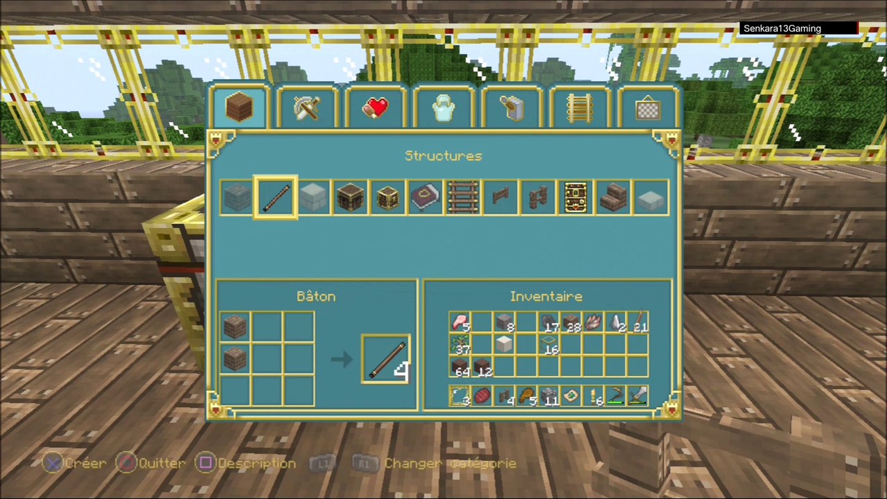 Minecraft survie solo #parti2 (ps3 édition)