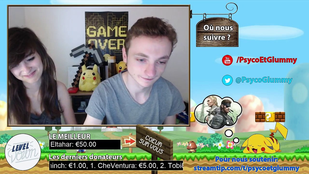 Psyco et Glummy en stream!
