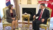 Davutoğlu, Sırbistan Ulusal Meclisi Başkanı Gojkovic'i Kabul Etti