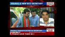 BJP's Anurag Thakur Named New BCCI Secretary
