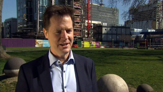 Clegg: Tories have run out of new ideas