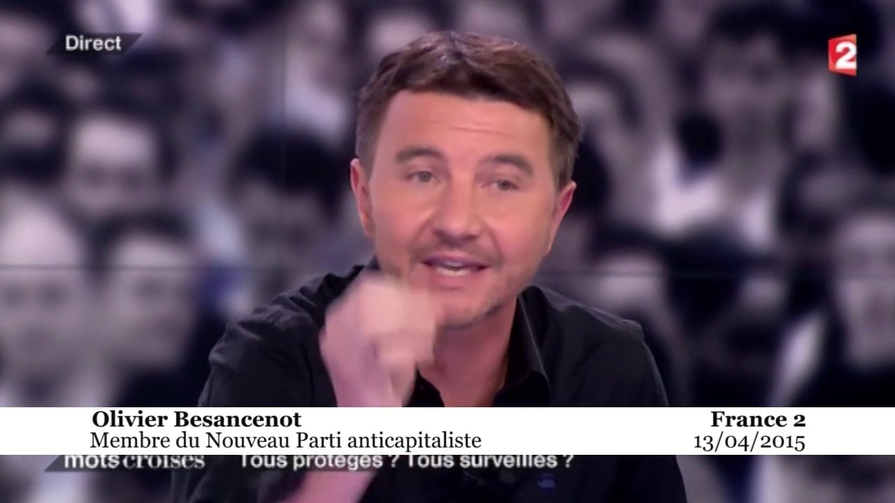 Olivier Besancenot : «La question du contrôle, on n’y comprend rien»
