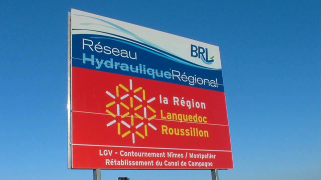 Contournement ferroviaire Nîmes/Montpellier : rétablissement du canal de campagne