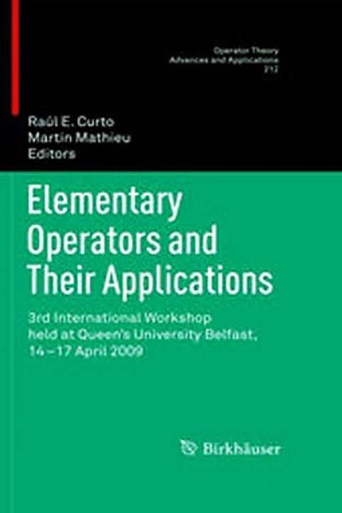Download Elementary Operators and Their Applications Ebook {EPUB} {PDF} FB2