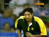 Wasim Akram v Sachin Tendulkar Beautiful slower ball India v Pakistan - YouTube