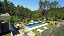 PROPRIÉTÉ à vendre - 2 km centre Aix-en-Provence - Bassin de nage sur jardin paysagé de 4000 m2.