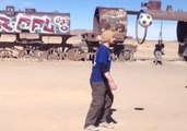 Irish Couple Kick Magic Soccer Ball Across South America