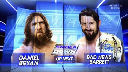 DANIEL BRYAN VS BAD NEWS BARRET || HEAVY WEIGHT