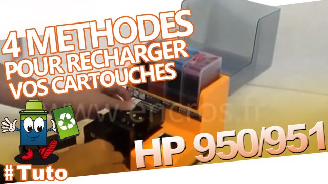 Comment utiliser les cartouches HP 950/951 en quatre méthodes