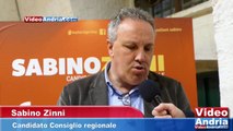 L'on. Franco Cassano al Comitato elettorale di Sabino Zinni per in incontro su storia e politica