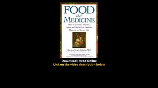 Download Food As Medicine How to Use Diet Vitamins Juices and Herbs for a Healt