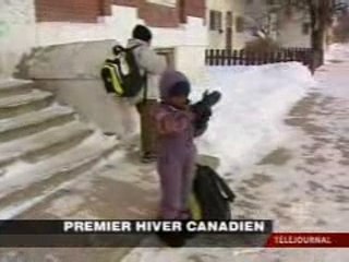 Premier hiver canadien