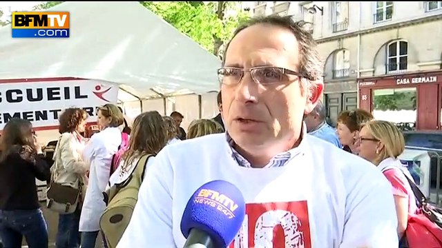 Tiers payant: une quarantaine de médecins ont manifesté devant l'Assemblée nationale