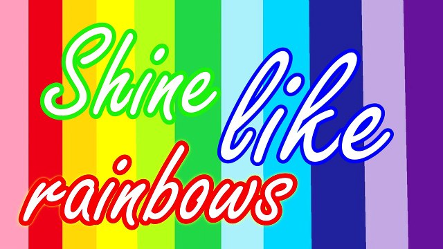 Shine Like Rainbows - MLP_ EG Rainbow Rocks (lyrics)