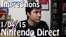 Mes impressions à chaud du Nintendo Direct du 1er Avril 2015