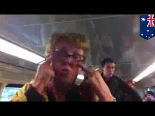 VIDEO: Australian na babae, nagbitaw ng racist na pananalita laban sa Asian na pasahero sa tren!