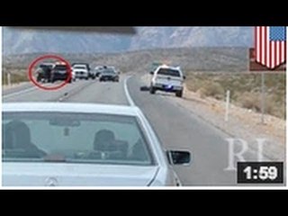 (VIDÉO) des flics s'en prennent à un auto-stopper et finissent par lui tirer 10 balles