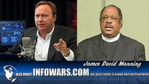 Pastor Manning on The Alex Jones Show 1/2:Visited by DHS for Criticizing Obama