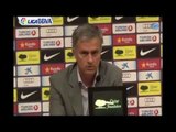 Deportes / Fútbol; Real Madrid, Mourinho: 'Messi y Cristiano son de otro planeta'