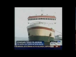 Ocho muertos en la colisión de un ferry en Indonesia