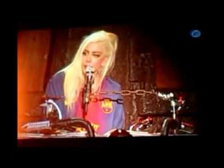 Lady Gaga ofrece un concierto en Barcelona