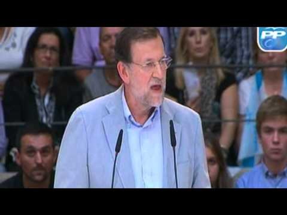 Rajoy: "gobernar es tomar decisiones y aportar soluciones en momentos difíciles"