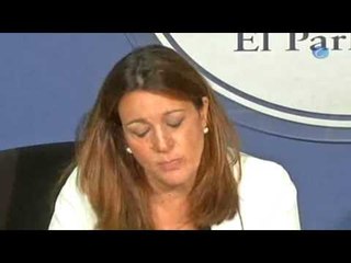 Soraya Rodríguez: "El dato del paro y su tendencia es malo. El Gobierno no puede maquillarlos"