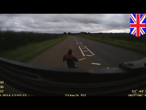 Nastolatek cudem przeżył uderzenie przez 40-tonową ciężarówkę