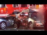 Wypadek: kobieta ginie w zderzeniu 4 samochodów