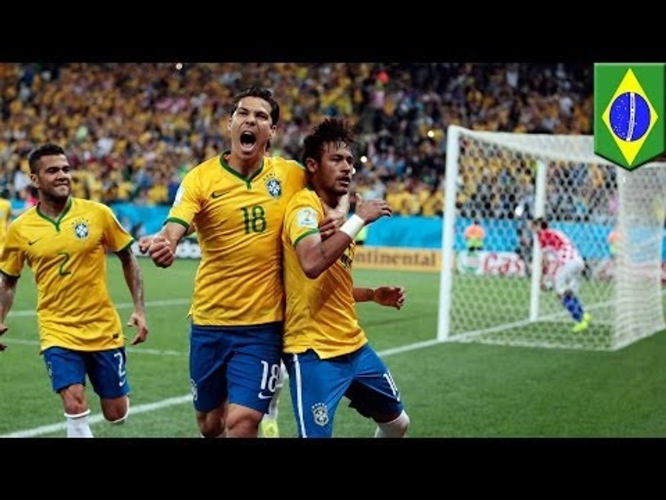 Brazil, natalo ang Croatia, 3-1, sa game 1 ng World Cup 2014!