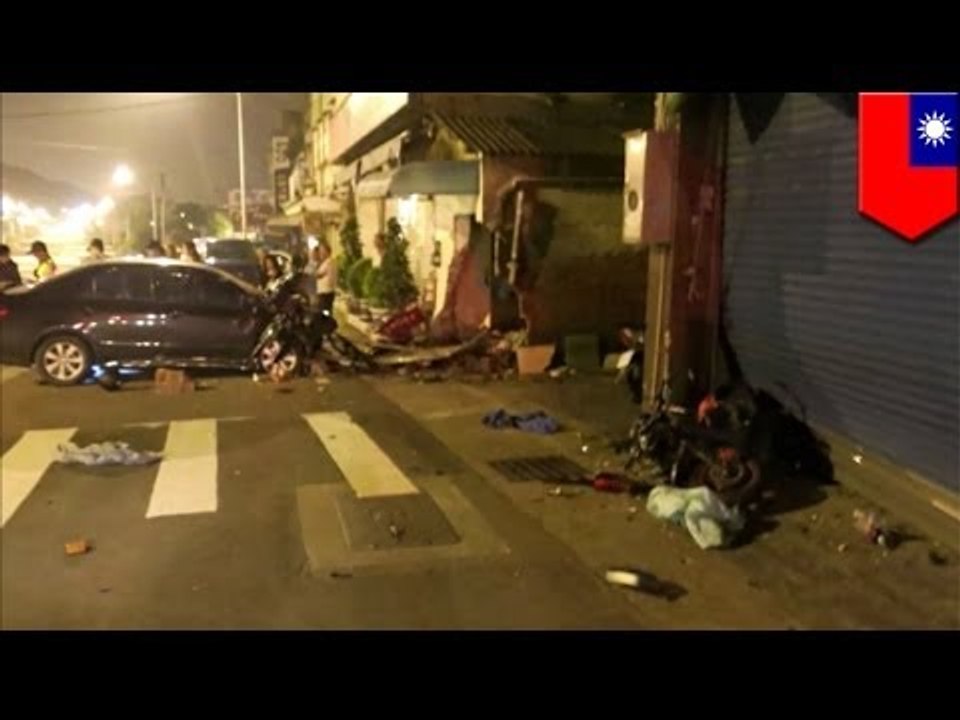 Babaeng driver sa Taiwan, gumamit ng drugs, nakapatay ng dalawang med students!
