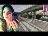 Teenager, masyadong focused sa cell phone at ear buds, nasagasaan ng Amtrak train!