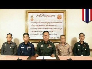 Thailand, sinakop ng military coup, dalawang araw matapos masailalim sa martial law!