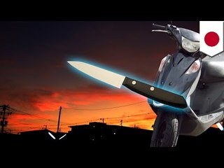 接触し口論に、バイクの男が男性刺し逃走