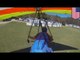 Hang gliding crash: Hanglider crash-lands into cabin in a crazy sports accident