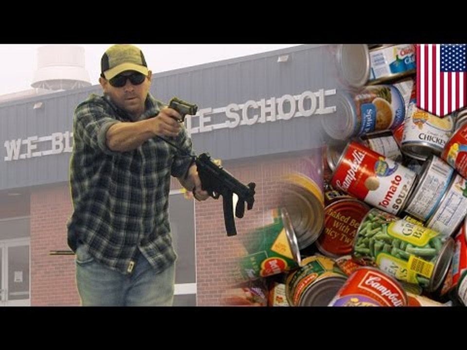 Active school shooter: Throw canned food at school shooters says Alabama school