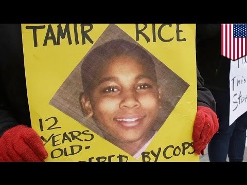Tamir Rice shooting: video shows cops prevented sister from helping him