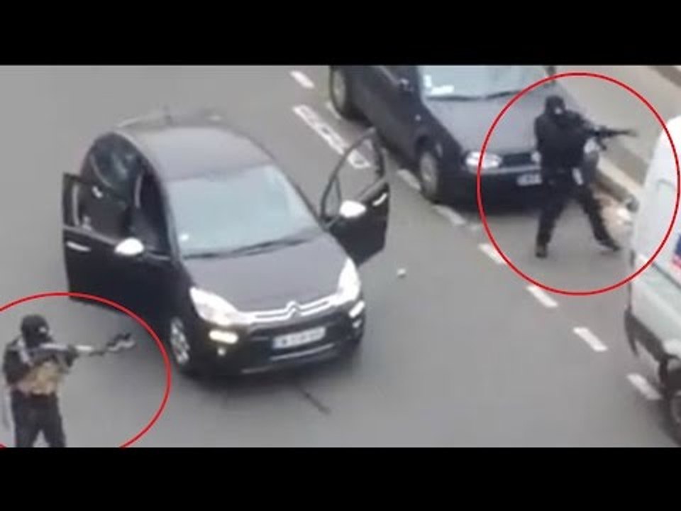 Paris terrorist attack on Charlie Hebdo satirical newspaper kills 11