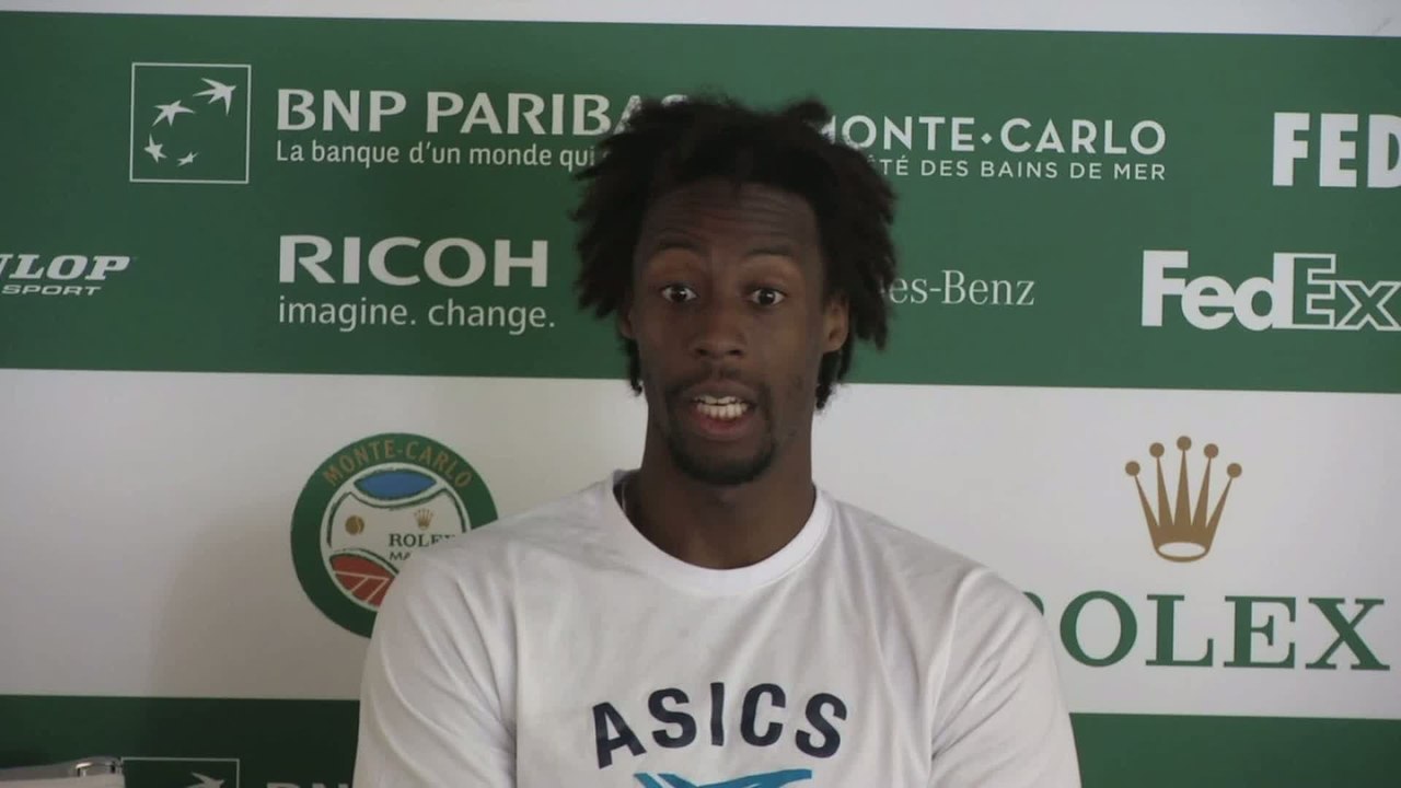 Tennis - Monte-Carlo : Gaël Monfils «Cela peut aider pour plus tard»
