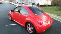 2002 Volkswagen Beetle Turbo Snap Orange Limited Edition Start Up, Exhaust, and In Depth Tour