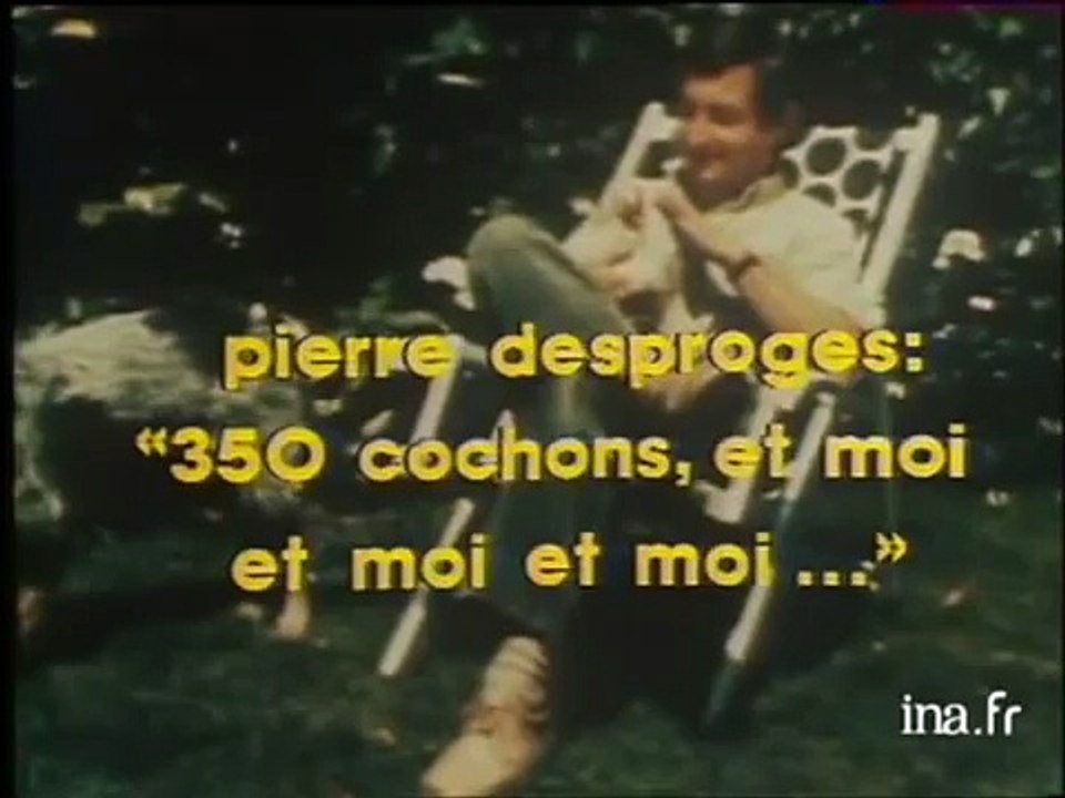 Pierre Desproges "Les animaux extraordinaires" - Archive INA