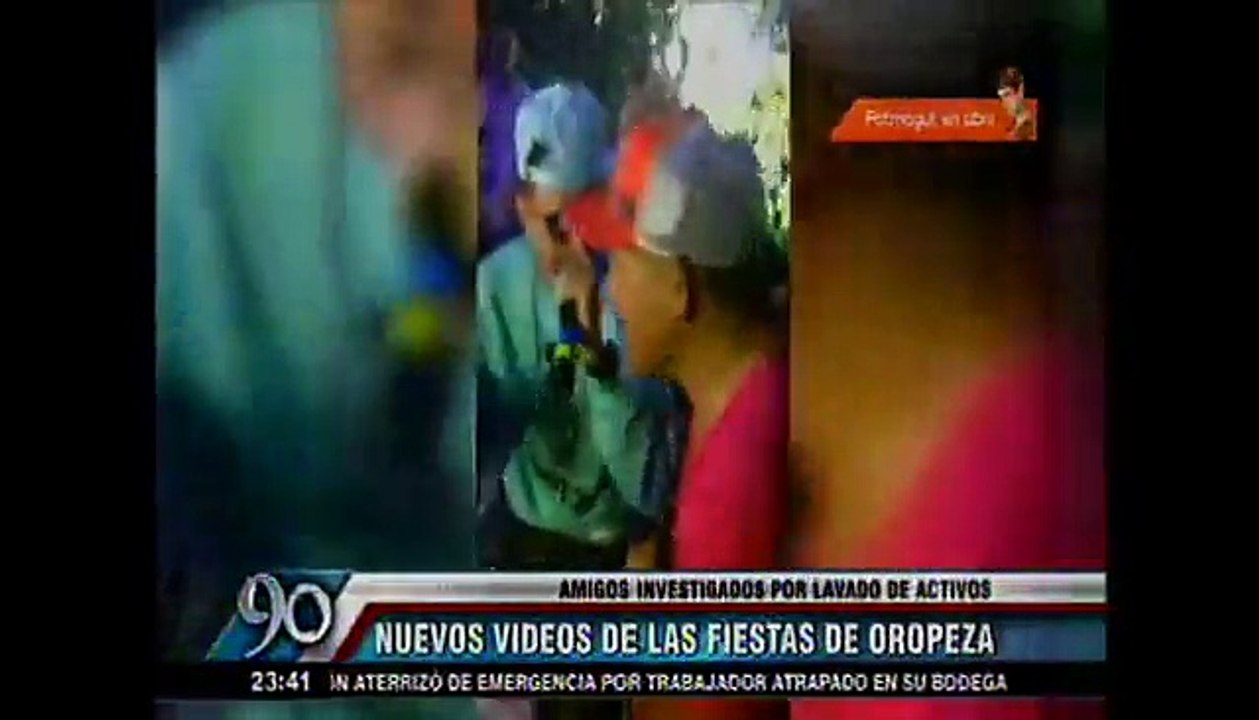 Gerald Oropeza: La última fiesta con Trébol Clan y armas de fuego